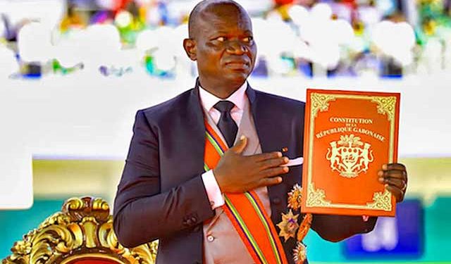 Prestation de Serment President Oligui Nguema