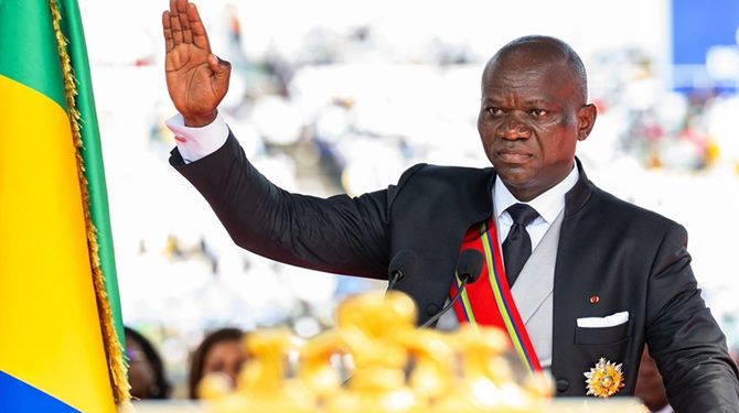 Prestation de Serment President Oligui Nguema