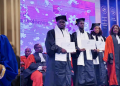 Université des Sciences de la Santé : Zita Oligui Nguema aux côtés des diplômés