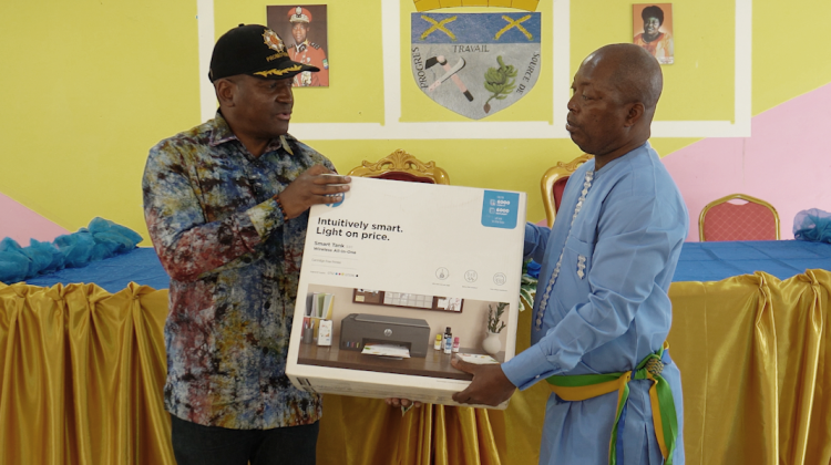 Tchibanga : la mairie de Mougoutsi bénéficie d’un appui pour moderniser ses services